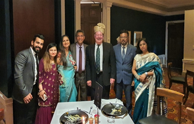 The Wellington Club celebrated Diwali on 5th November 2021.  H.E. Muktesh K. Pardeshi, High Commissioner of India, attended the Diwali celebration and highlighted the significance of Diwali. Officials from the High Commission of India with their families also attended the Diwali Dinner Party.